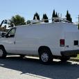 2011 Ford Econoline E-350 Super Duty Cargo Van with Shelving & Ladder Rack thumbnail image 7