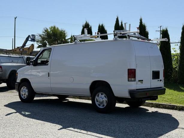 2011 Ford Econoline E-350 Super Duty Cargo Van with Shelving & Ladder Rack image 7