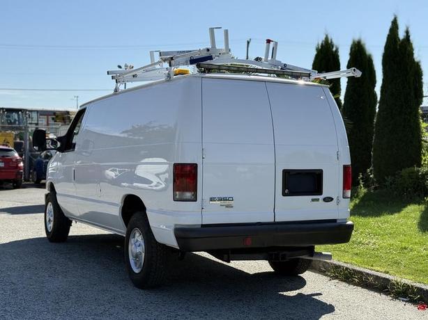 2011 Ford Econoline E-350 Super Duty Cargo Van with Shelving & Ladder Rack image 8