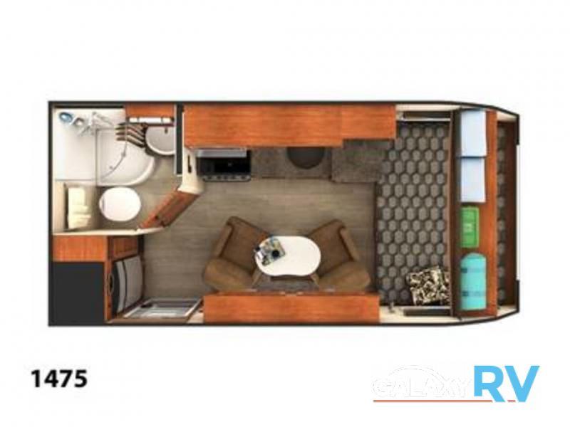 Used 2019 Lance Lance Travel Trailers 1475S display photo