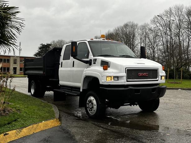 2005 GMC C5500 Duramax Hydraulic Brakes Dump Truck Diesel 4x4 image 1