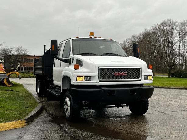 2005 GMC C5500 Duramax Hydraulic Brakes Dump Truck Diesel 4x4 image 2