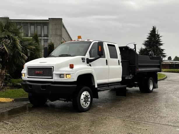 2005 GMC C5500 Duramax Hydraulic Brakes Dump Truck Diesel 4x4 image 5