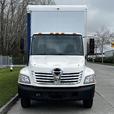 2006 Hino 268 Curtain Side 18 Foot Cube Van  With Power Tailgate 3 Seater Diesel thumbnail image 3