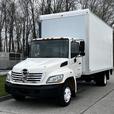 2006 Hino 268 Curtain Side 18 Foot Cube Van  With Power Tailgate 3 Seater Diesel thumbnail image 4
