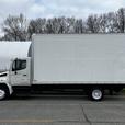 2006 Hino 268 Curtain Side 18 Foot Cube Van  With Power Tailgate 3 Seater Diesel thumbnail image 6