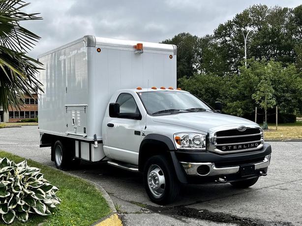 2008 Sterling Bullet 12-Foot Diesel Cube Van with Shelves image 1
