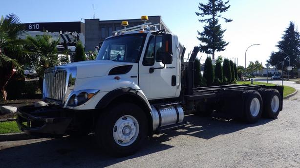 2012 International Work Star 7400 Cab & Chassis Former Dump Truck Air Brakes Die image 5