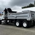 2017 International WorkStar 7600 18-Speed 16 Foot Dump Truck with HIAB Crane thumbnail image 7