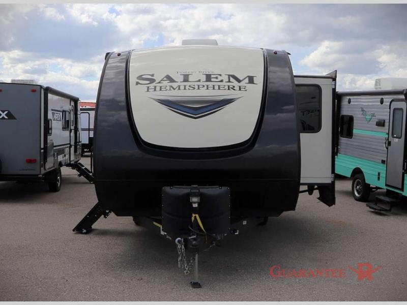 Used 2021 Forest River RV Salem Hemisphere Hyper-Lyte 17RBHL display photo