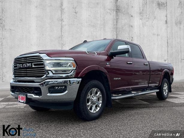 2021 RAM 3500 Laramie | 8' Box | Fully Loaded! | 6.7L Cummins Turbo Diesel | Rea image 1