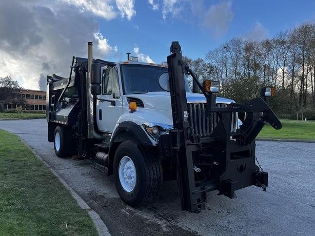 2011 International 7300 Dump Truck With Plow and Spreader Diesel image 1