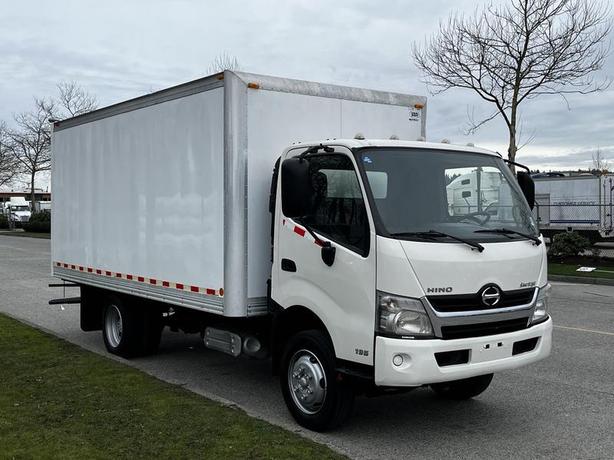 2013 Hino 195 Silver Knight 16 Foot Cube Van Diesel image 1