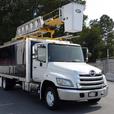 2013 Hino 268 Cube Van With  Bucket 3 Seater Diesel thumbnail image 2