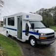2015 Chevrolet Express G4500 11 Passenger Wheelchair Accessible Shuttle Bus thumbnail image