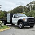 2016 Ford F-550 14 Foot Flat Deck 2WD Diesel thumbnail image 1