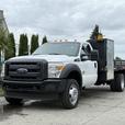 2016 Ford F-550 14 Foot Flat Deck 2WD Diesel thumbnail image 4