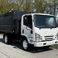 2016 Isuzu NPR 10 Foot Dump Truck V8 Gas Engine thumbnail image 1