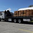 2012 Freightliner M2 112 22 Foot Flat Deck With Crane Air Brakes Diesel thumbnail image 7