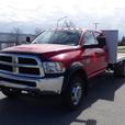 2015 RAM 5500 Crew Cab  12 Foot Flatdeck 4WD Dually thumbnail image 4