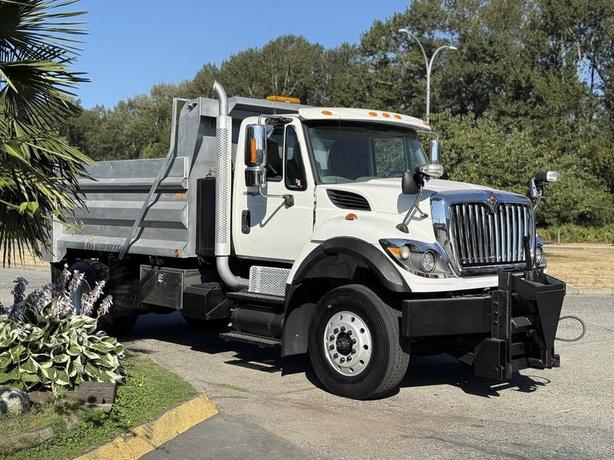 2011 International Workstar 7400 Diesel Air Brakes Dump Truck with Plow Attachme image 1