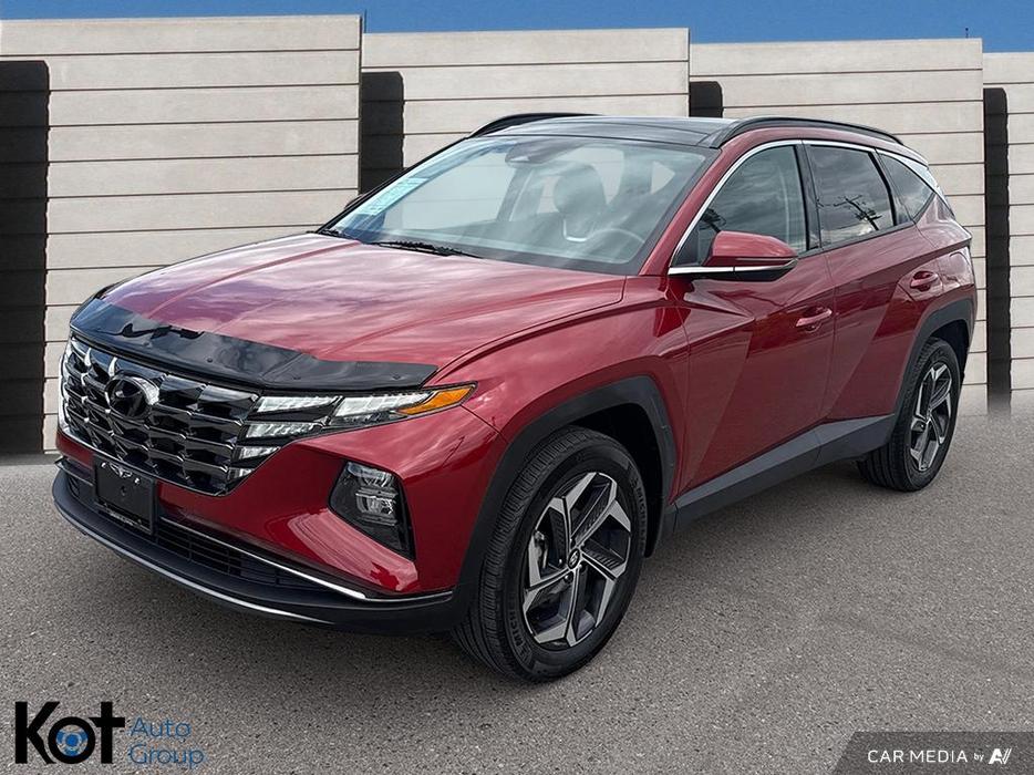 2022 Hyundai Tucson Hybrid Luxury LOW KMS! ONE OWNER! LEATHER! SUNROOF! BLINDSPO display photo
