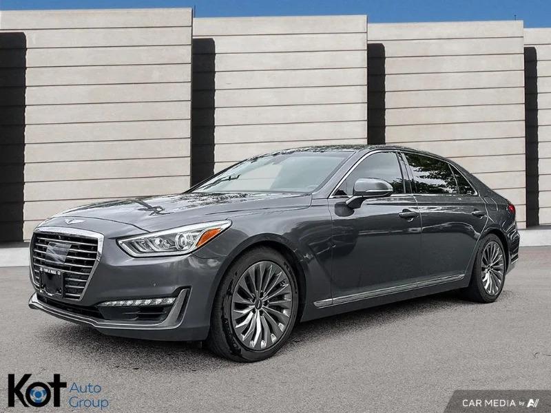 2017 GENESIS G90 display photo