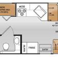 Used 2015 Thor Motor Coach Windsport 34J thumbnail image 4