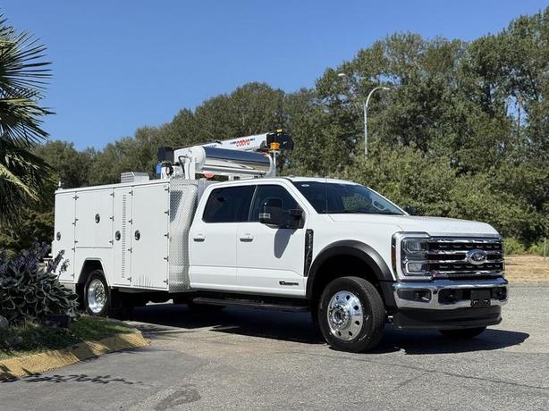 2024 Ford F-550 Super Duty Lariat SuperCrew 4x4 Powerstroke Diesel Service Truck image 1