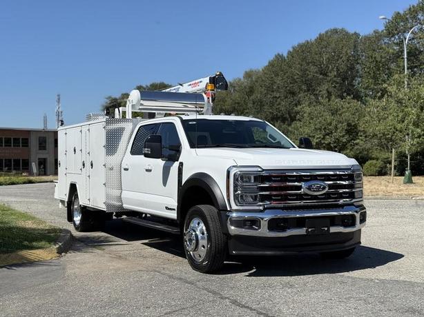 2024 Ford F-550 Super Duty Lariat SuperCrew 4x4 Powerstroke Diesel Service Truck image 2