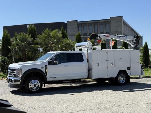 2024 Ford F-550 Super Duty Lariat SuperCrew 4x4 Powerstroke Diesel Service Truck image 5