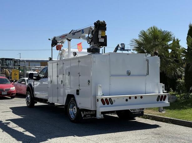 2024 Ford F-550 Super Duty Lariat SuperCrew 4x4 Powerstroke Diesel Service Truck image 8