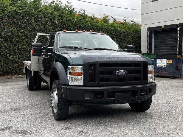 2008 Ford F-550 Powerstroke Diesel SuperCab 10 Foot Flatdeck 4WD image 2