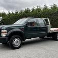 2008 Ford F-550 Powerstroke Diesel SuperCab 10 Foot Flatdeck 4WD thumbnail image 4