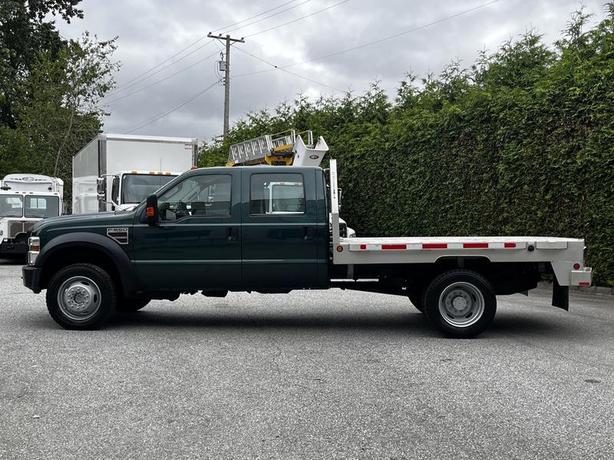 2008 Ford F-550 Powerstroke Diesel SuperCab 10 Foot Flatdeck 4WD image 5