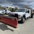 2010 Ford F-550 Plow Spreader Dump Truck Diesel 4WD thumbnail image 1