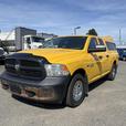 2015 RAM 1500 Tradesman Quad Cab 4WD with canopy and rear bed slide thumbnail image
