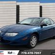 2001 Saturn SC MANUAL, KEY TWO DOOR, SUNROOF, GREY INTERIOR, CD PLAYER WITH RADI thumbnail image 1