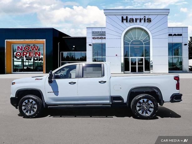 2024 Chevrolet Silverado 2500 4WD Crew Cab 172 Custom | Tow Hooks | Front Collis image 3