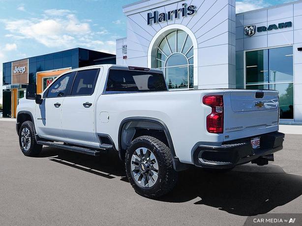 2024 Chevrolet Silverado 2500 4WD Crew Cab 172 Custom | Tow Hooks | Front Collis image 4