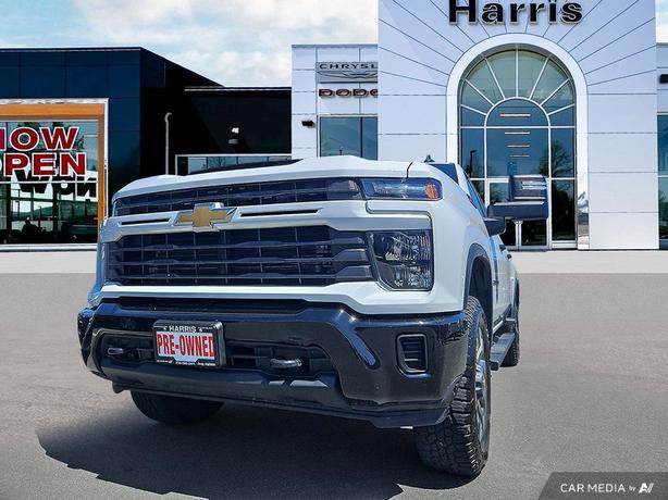 2024 Chevrolet Silverado 2500 4WD Crew Cab 172 Custom | Tow Hooks | Front Collis image 8