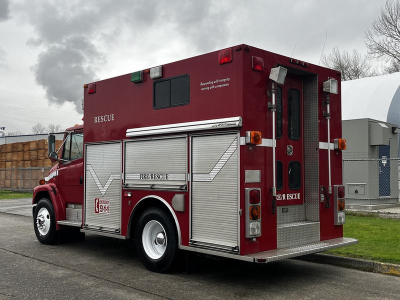 1995 Freightliner FL70 Firetruck With Air Brakes Diesel display photo