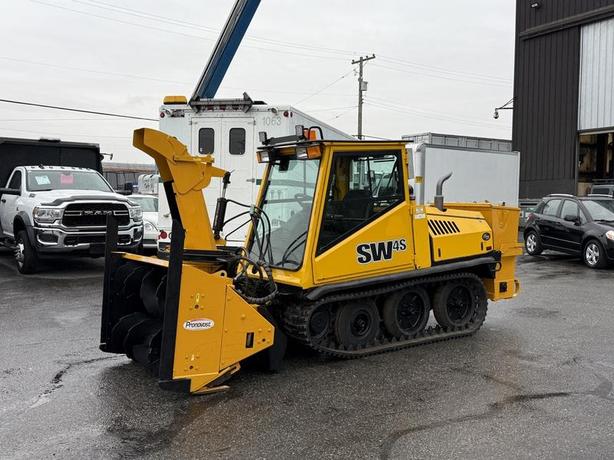 2008 Camoplast SW 4S Tracked Snow Blower Diesel with Spreader image 2