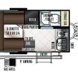 Used 2018 Forest River RV Rockwood GEO Pro 14FK thumbnail image