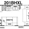 Used 2016 Forest River RV Wildwood X-Lite 201BHXL thumbnail image 1