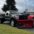 2012 Ford F-550 Regular Cab Dually Diesel  4WD Plow Spreader thumbnail image 1