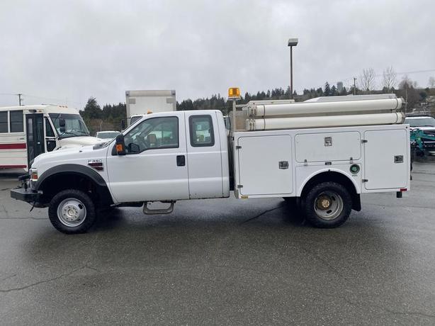2009 Ford F-350 SD Service Truck SuperCab Dually 4WD Diesel Power Tailgate and W image 2