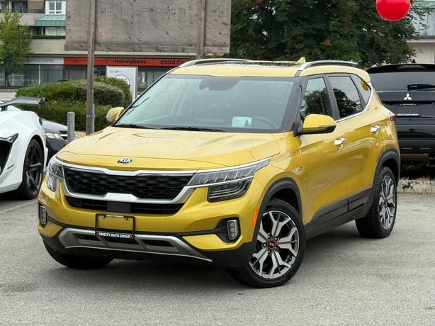 2021 Kia Seltos SX - No Accidents, Sunroof, Ventilated Seats image 1