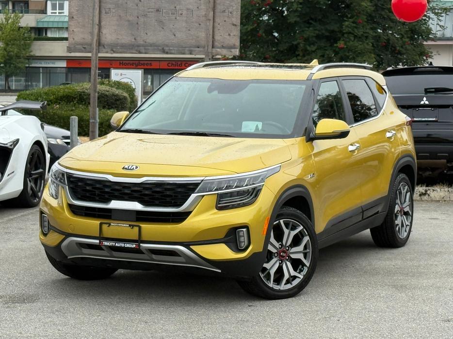 2021 Kia Seltos SX - No Accidents, Sunroof, Ventilated Seats display photo
