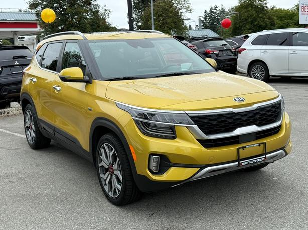 2021 Kia Seltos SX - No Accidents, Sunroof, Ventilated Seats image 3